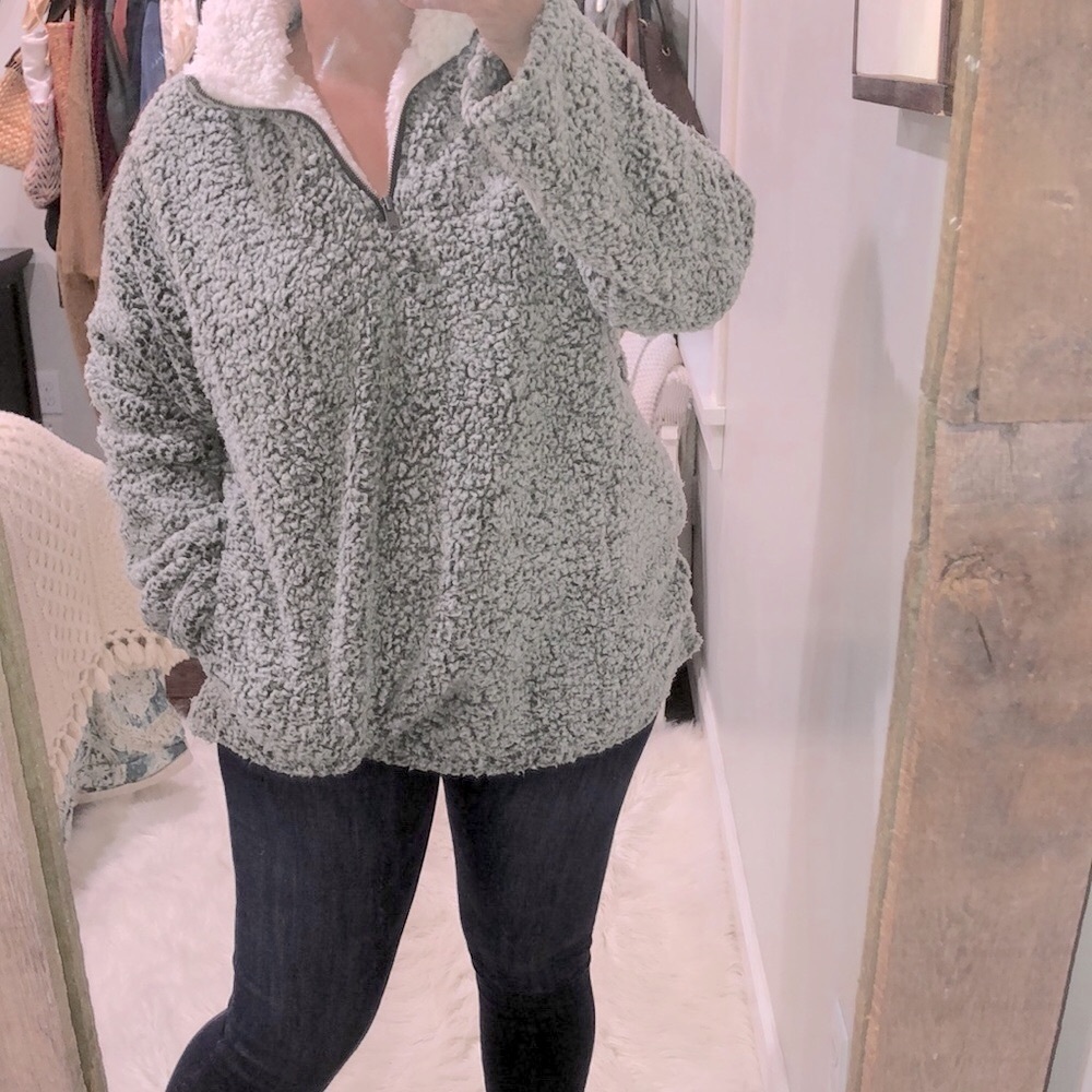 Love Tree 1X teddy bear pullover